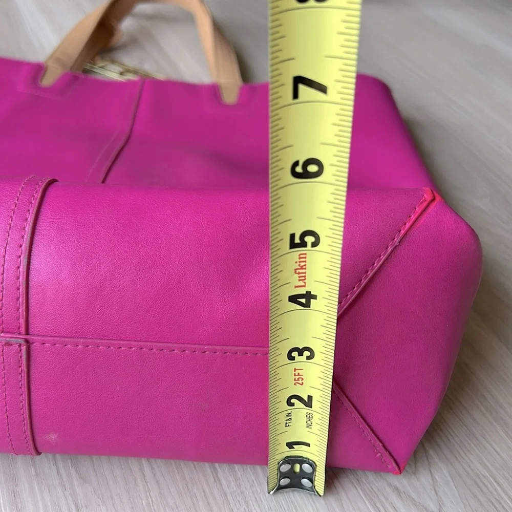 Victoria’s Secret Tote Bag Pink/Gold VS Tag Barbie Glam Bright Colorful Travel